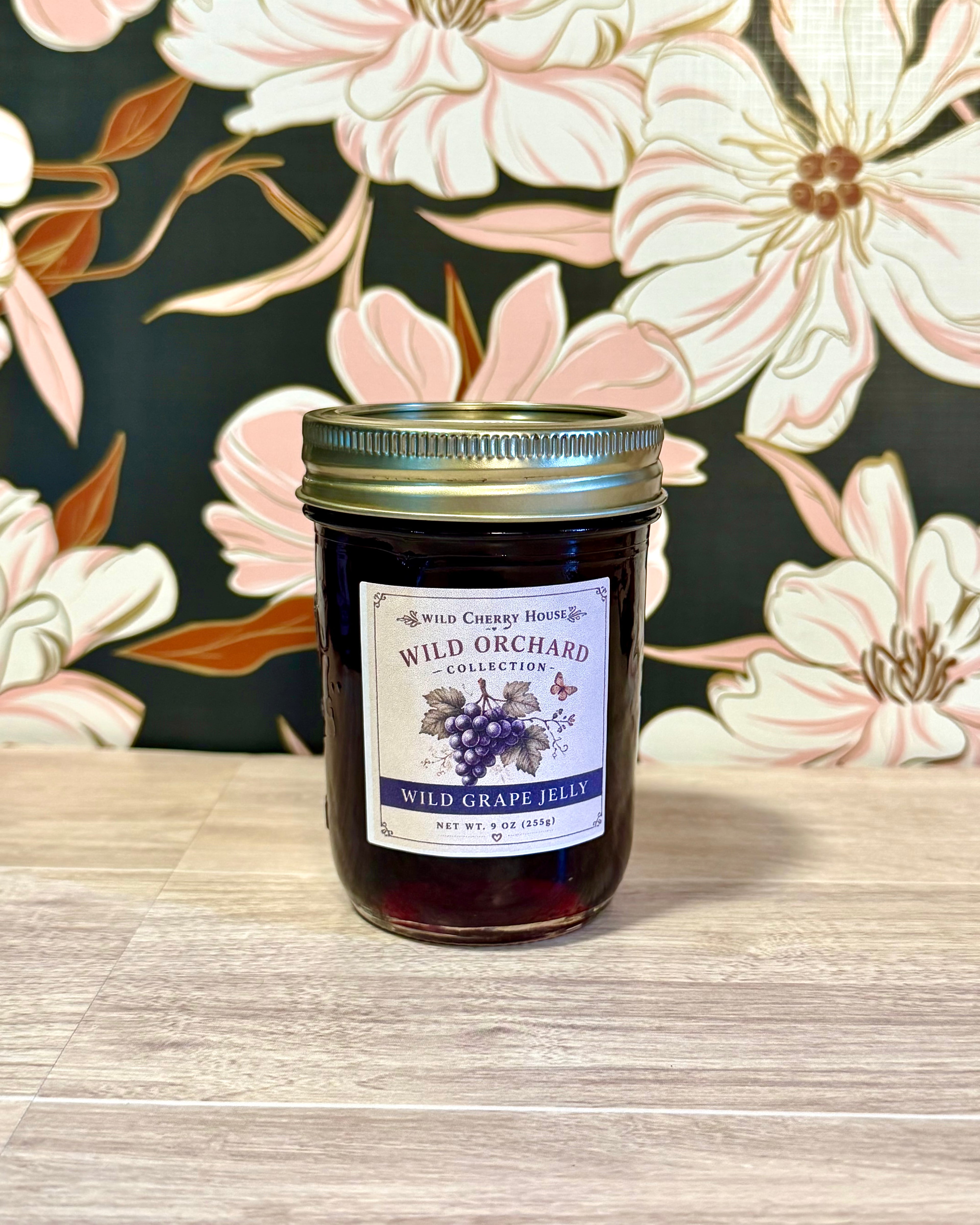 Wild Grape Jelly | 9 oz | Small-Batch Homemade